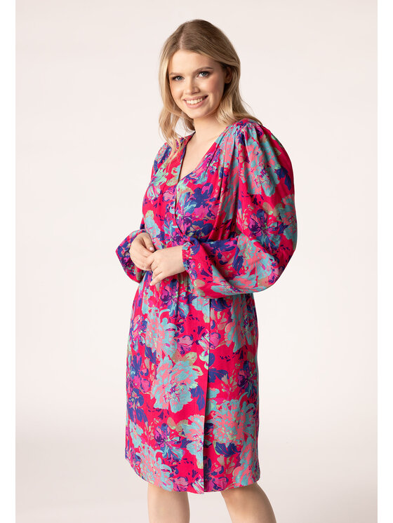 QUIOSQUE QUIOSQUE Každodenné šaty Quiosque 4VF002511 Ružová Regular Fit