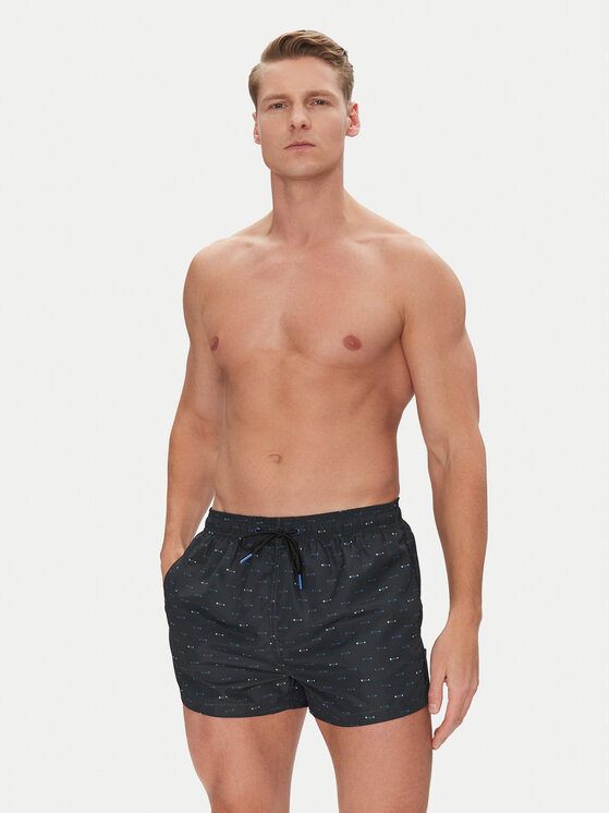 Ysabel Mora Ysabel Mora Szorty kąpielowe 90290 Czarny Regular Fit