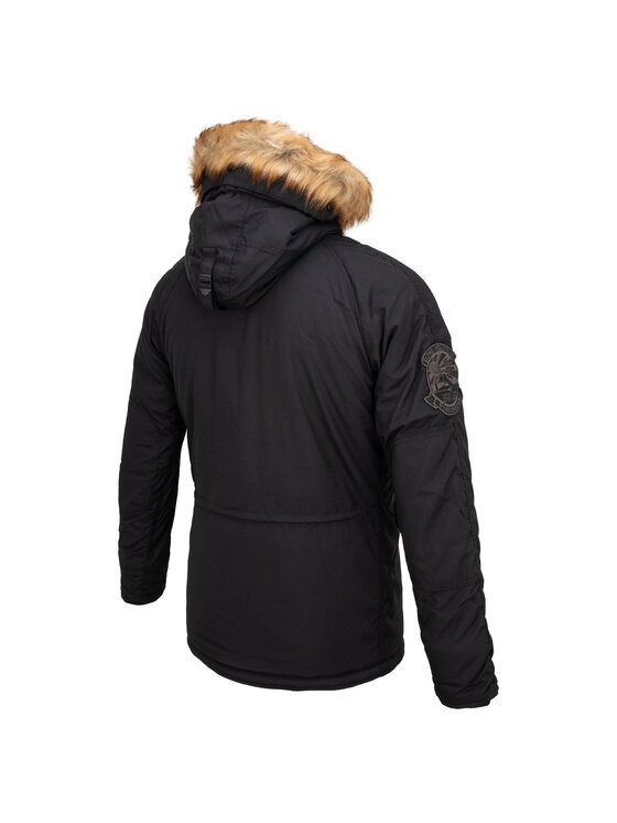 Alpha Industries Alpha Industries Parka AI.193128-03-5XL Czarny Parka Fit