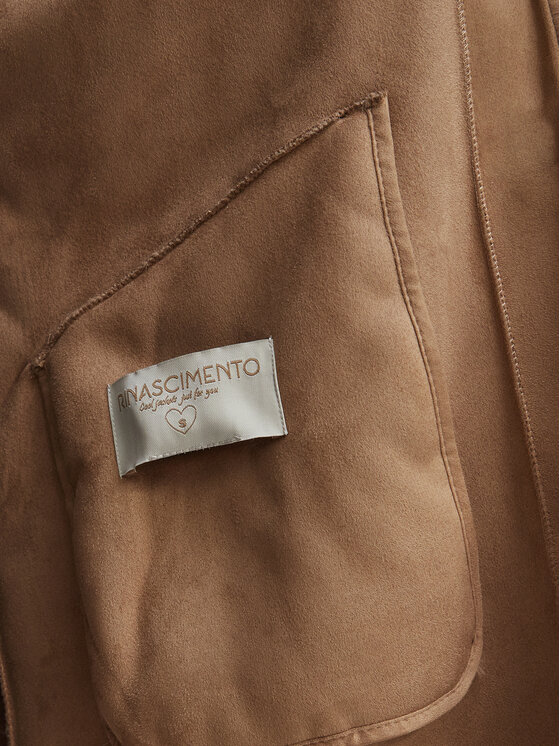 Rinascimento Rinascimento Kažoks CFC0127148003 Bēšs Oversize