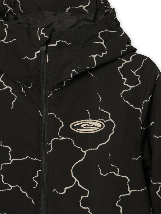 Quiksilver Quiksilver Snowboardová bunda High In The Hood EQBTJ03209 Černá Regular Fit