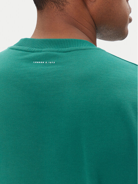 Pepe Jeans Pepe Jeans Felpa Dumas PM582832 Verde Regular Fit