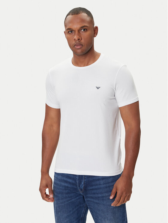 Emporio Armani Emporio Armani T-Shirt 28210 Modrá Comfort Fit