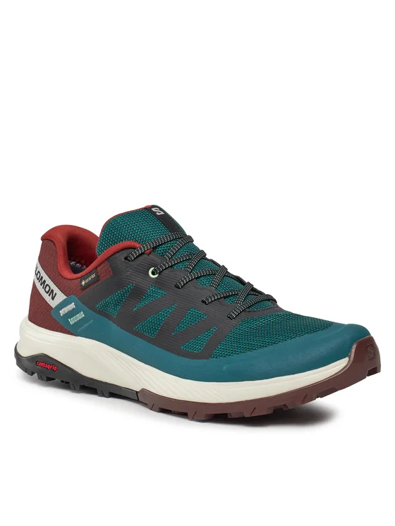 Salomon Trekkingschuhe Outrise Gtx L47142100 Grün