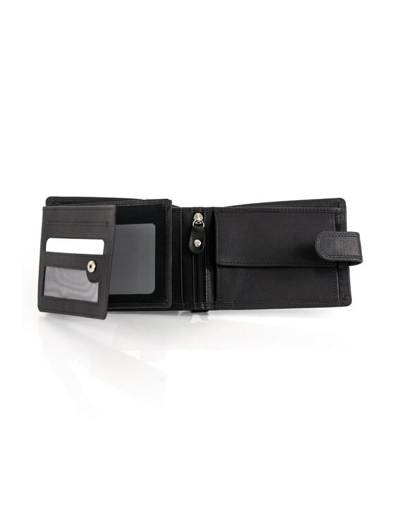 Mustang Mustang Portafoglio da uomo DENIMO WALLET Nero