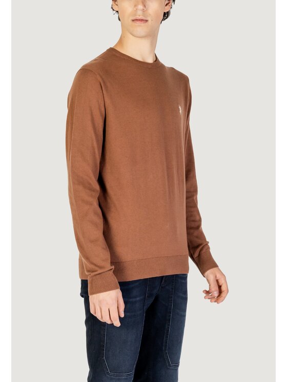 U.S. Polo Assn. U.S. Polo Assn. Πουλόβερ US40 173006 Μπεζ To Fit