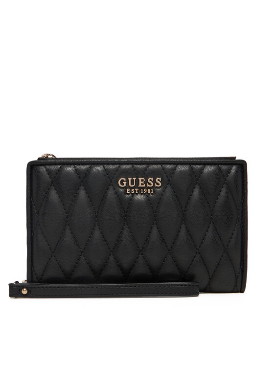 Guess Guess Velika ženska denarnica Valla Slg SWQG81 22157 Črna
