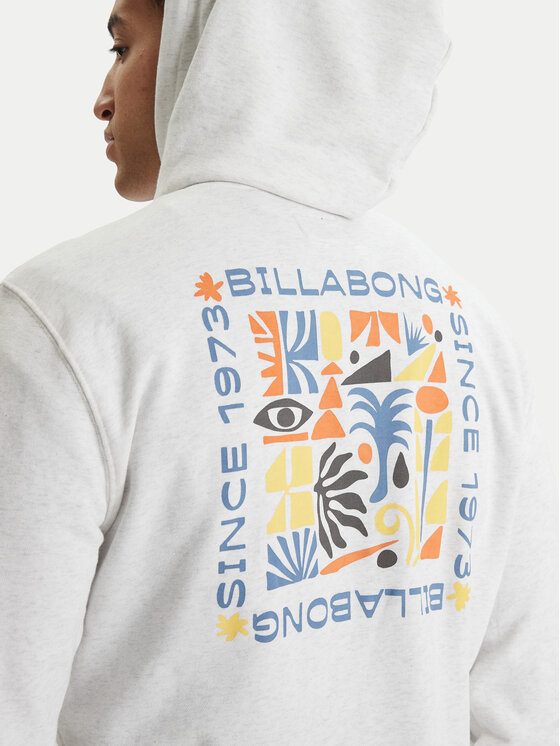 Billabong Billabong Mikina Foundation Po EBYSF00169 Sivá Regular Fit