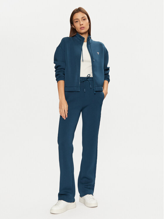 Guess Guess Світшот V4BQ14 K7UW2 Голубий Regular Fit