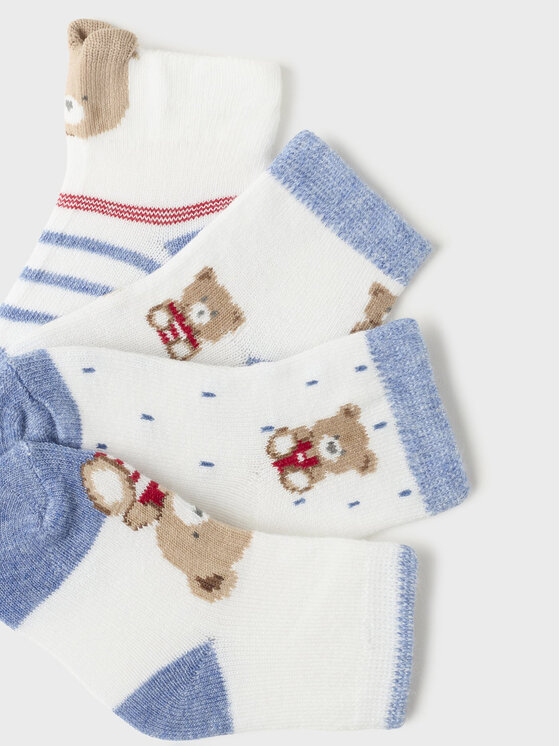 Set di 4 paia di calzini lunghi da bambini 9588