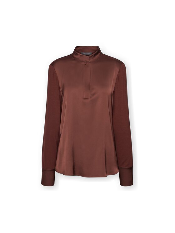 Elena Mirò Elena Mirò Koszula G055Z000706N022 Brązowy Regular Fit