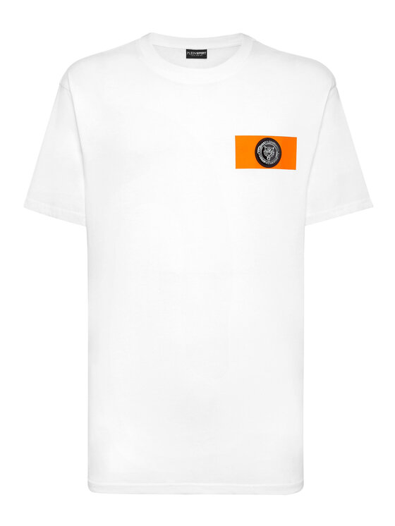 Plein Sport Plein Sport T-Shirt 8217 Biały Regular Fit