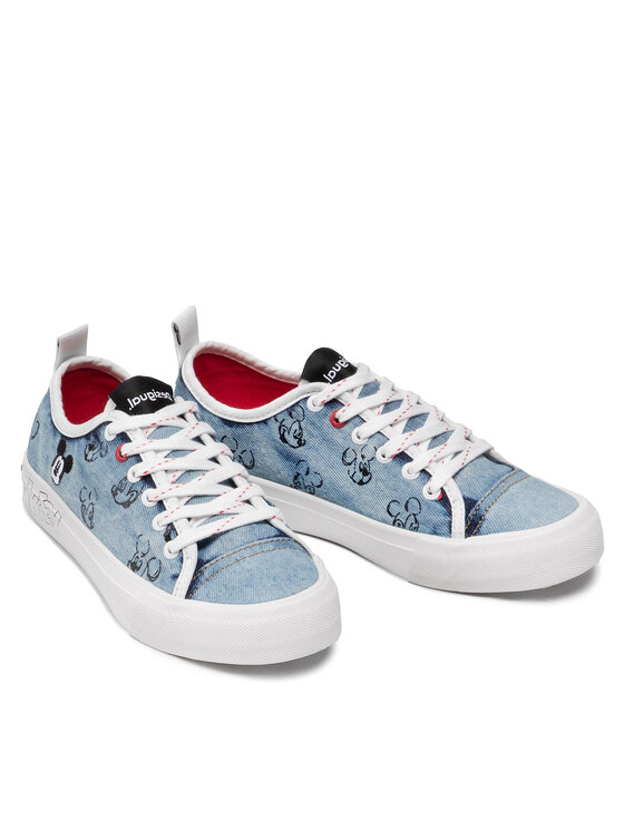 Desigual Desigual Снікерcи Alpha Mickey Denim 22SSKD03 Голубий