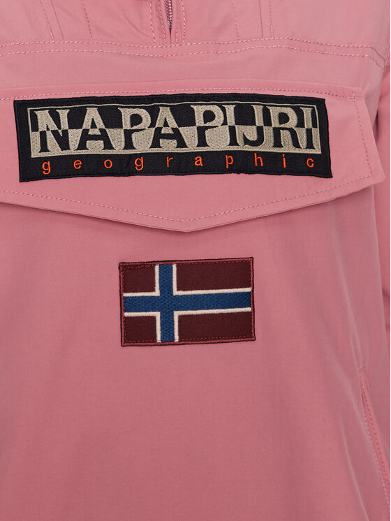 Napapijri Napapijri Kurtka anorak Rainforest NP0A4G7F Różowy Regular Fit