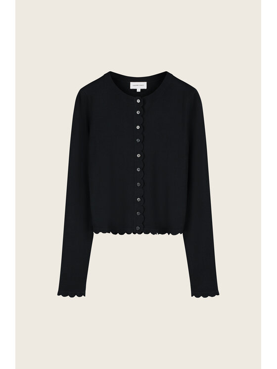 Fabienne Chapot Fabienne Chapot Kardigan 6705-509-177 Czarny Regular Fit