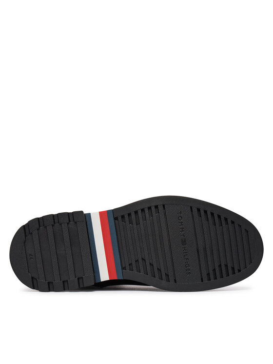 Tommy Hilfiger Tommy Hilfiger Μποτίνια Corporate Casual Mix W Wpm Boot FM0FM05988 Σκούρο καφέ