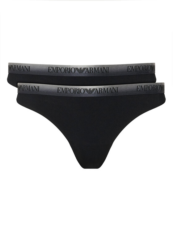 Emporio Armani Underwear Emporio Armani Underwear Komplet stringów EW005512 AF25572 UC001 Czarny