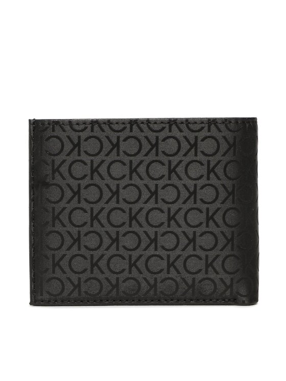 Calvin Klein Calvin Klein Maks Daily Tech Bifold 5Cc W/Mag Coin K50K510197 Melns