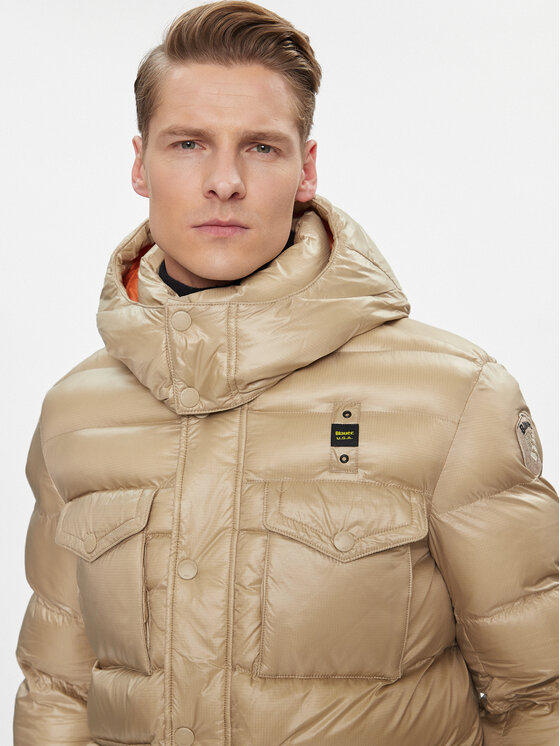 Blauer Blauer Pernata jakna 23WBLUC02236 Bež Regular Fit