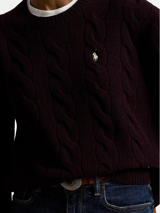 Polo Ralph Lauren Polo Ralph Lauren Megztinis 211A91216013 Violetinė Straight Fit