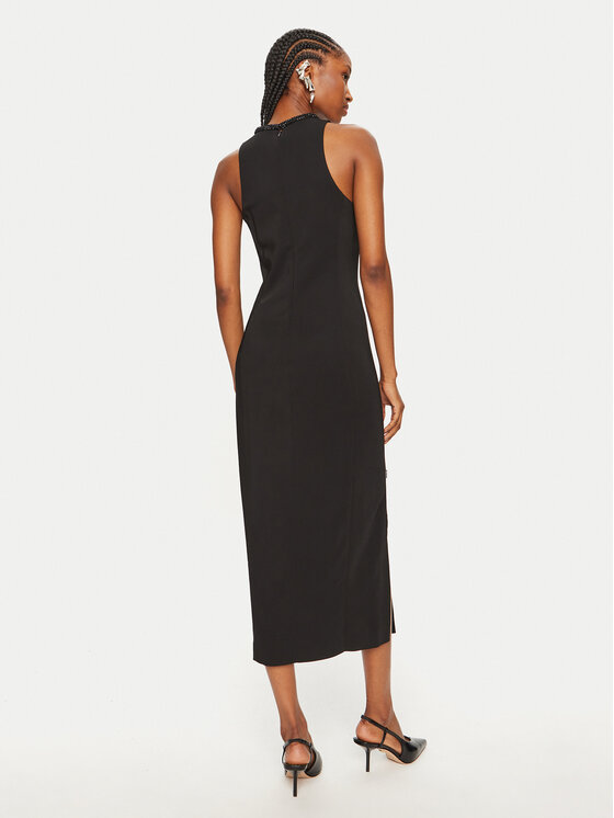 PINKO PINKO Abito da cocktail Honfleur 104093 A23V Nero Slim Fit
