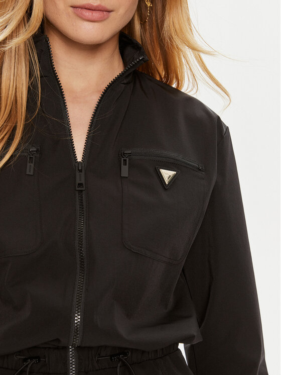 Guess Guess Každodenné šaty Aurelie V4YK01 WG982 Čierna Regular Fit