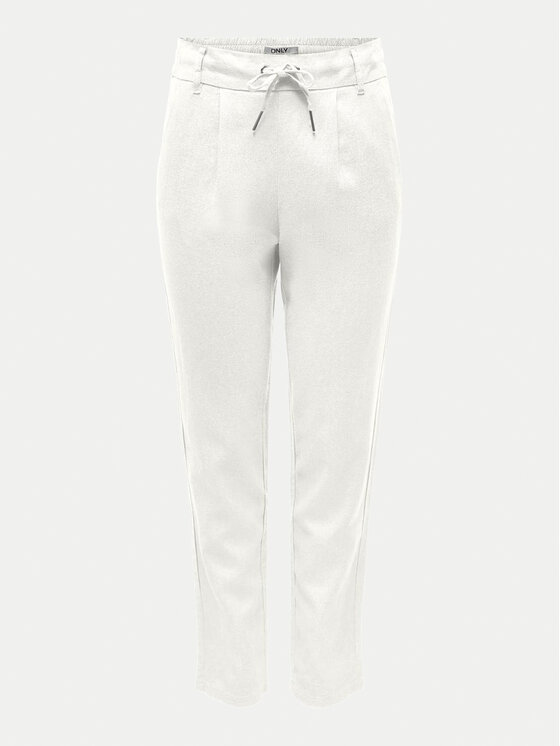 ONLY ONLY Hlače Caro Poptrash 15278710 Bijela Comfort Fit