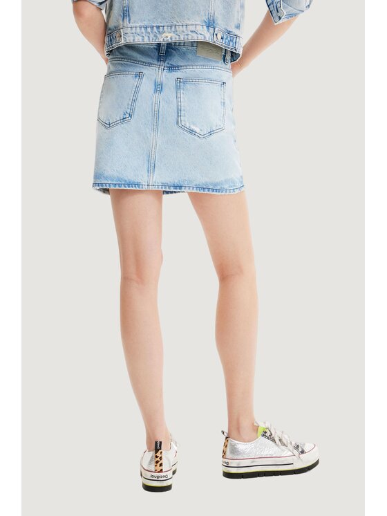 Desigual Desigual Gonna FAL GIZEM Blu To Fit
