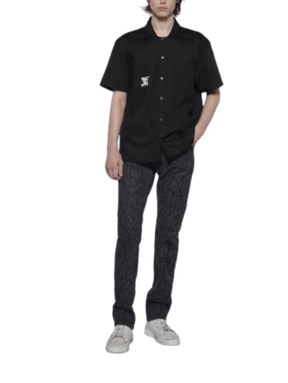 John Richmond John Richmond Camicia Camicia da uomo John Richmond Nero Regular Fit
