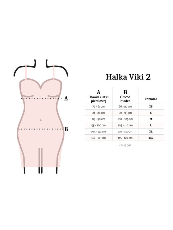 DKaren Lingerie DKaren Lingerie Halka Viki2 Bordowy Classic Fit