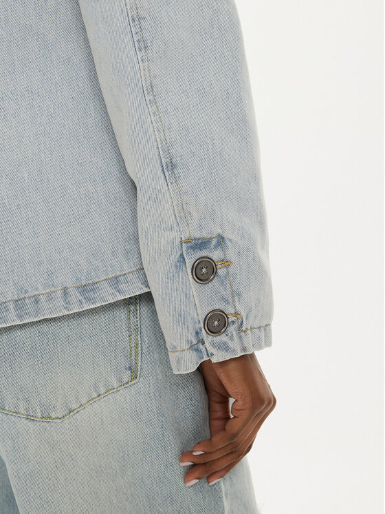 One Teaspoon One Teaspoon Marynarka 26469 Niebieski Relaxed Fit