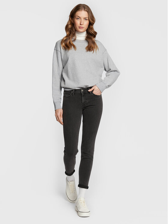Lee Lee Jeansy Scarlett L526EPMU 112320154 Czarny Slim Fit
