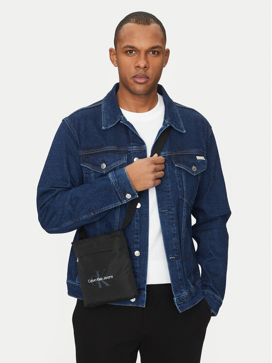 Calvin Klein Jeans Calvin Klein Jeans Crossover torbica Sport Essentials Flatpack 18 LV04G3030G Crna