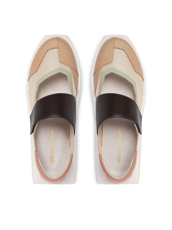 United Nude United Nude Sneakersy Mega Robot Jane 1099697225 Brązowy