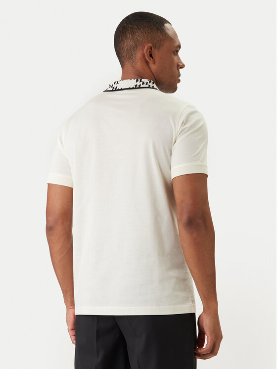 KARL LAGERFELD KARL LAGERFELD Tricou polo 745010 562200 Écru Regular Fit