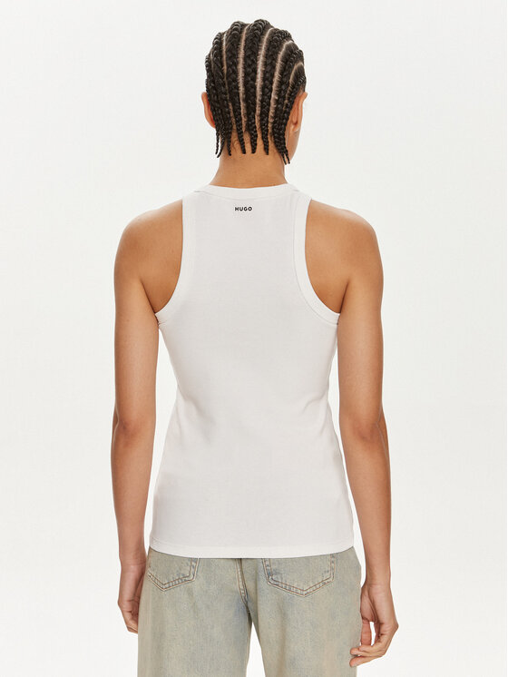 HUGO Hugo Top Styl The Plain 50515651 Alb Slim Fit
