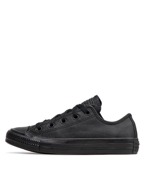 Converse Converse Modne superge Chuck Taylor All Star Mono Leather 135253C Črna
