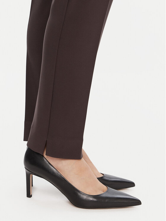 Joseph Ribkoff Joseph Ribkoff Pantaloni di tessuto 144092F25 Marrone Slim Fit
