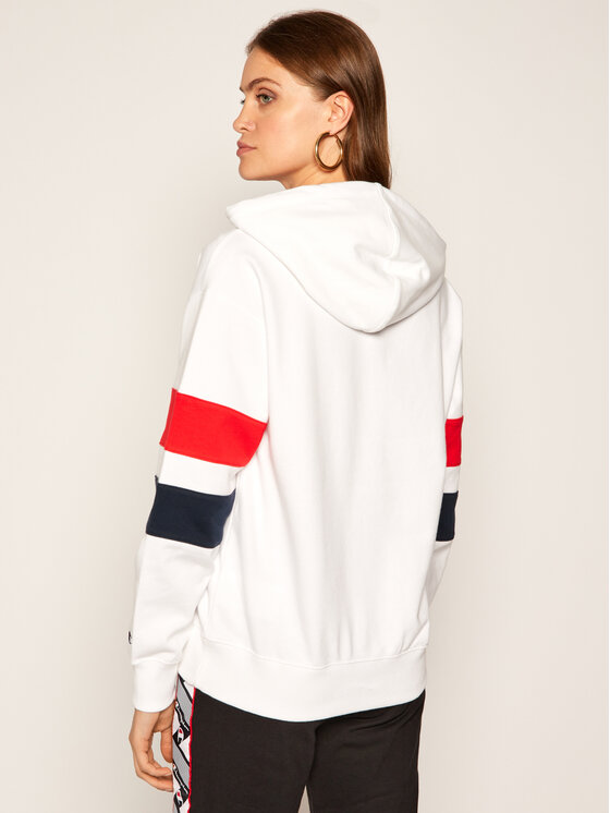 Felpa Graphic 112758 Bianco Custom Fit