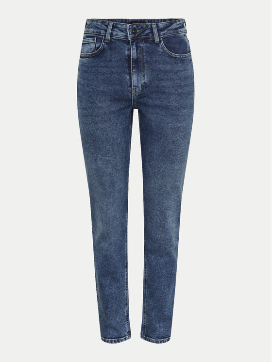 Pieces Pieces Traperice Bella 17147970 Plava Tapered Fit