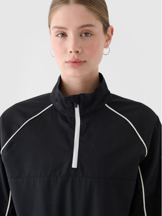 4F 4F Giacca di transizione 4FRSS24TTJAF0886-20S Nero Oversize