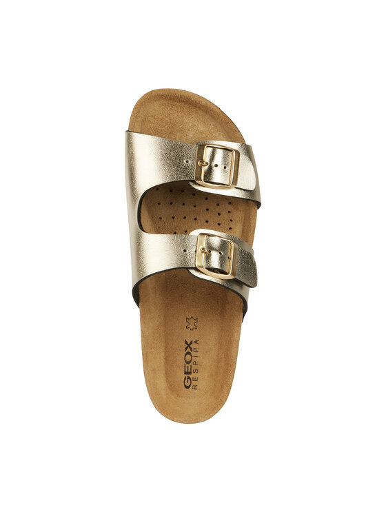 Geox Geox Natikače D Brionia D35LSL 000BN C2012 Zlatna