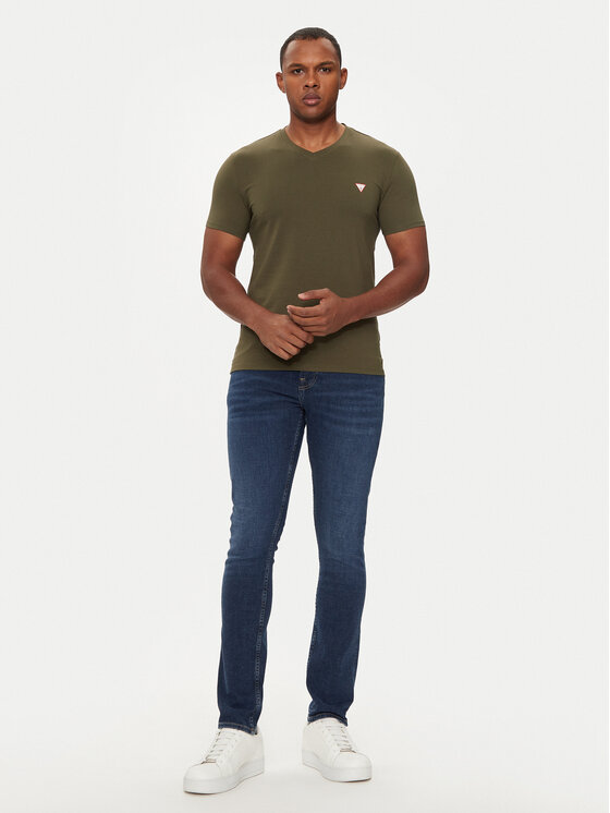 Guess Guess Farmer M4BA27 D5GQ2 Sötétkék Super Skinny Fit