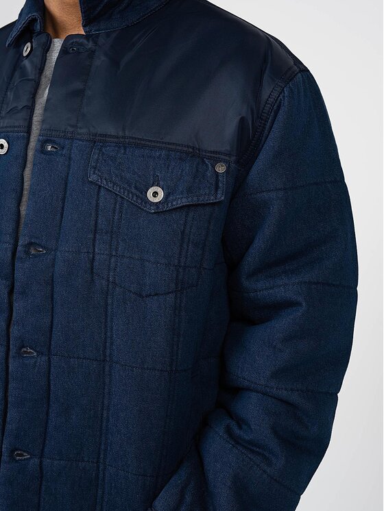 Pepe Jeans Pepe Jeans Μπουφάν μεταβατικό PM402629 | Barnet Σκούρο μπλε Regular Fit