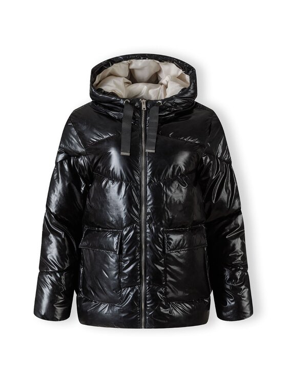 minoti minoti Kurtka zimowa 26wcoat12 Czarny Regular Fit