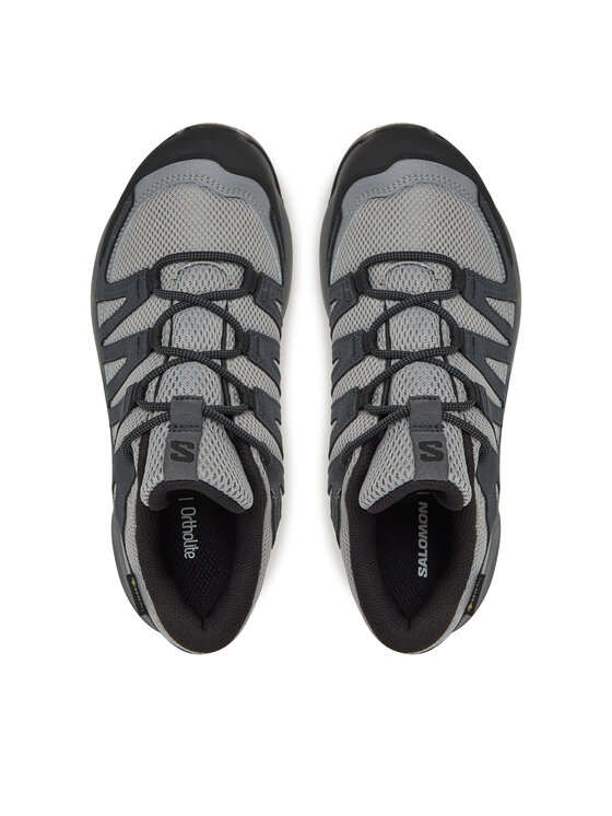 Salomon Salomon Pārgājienu apavi X-Adventure Recon Gore Tex L47813300 Pelēks