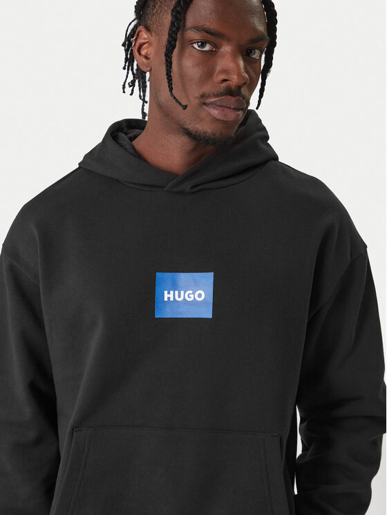 HUGO HUGO Džemperis Nayohood 50556613 Juoda Regular Fit