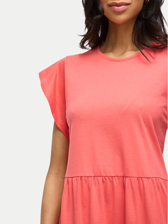 Vila Vila Vsakodnevna obleka Summer 14087542 Koral Loose Fit