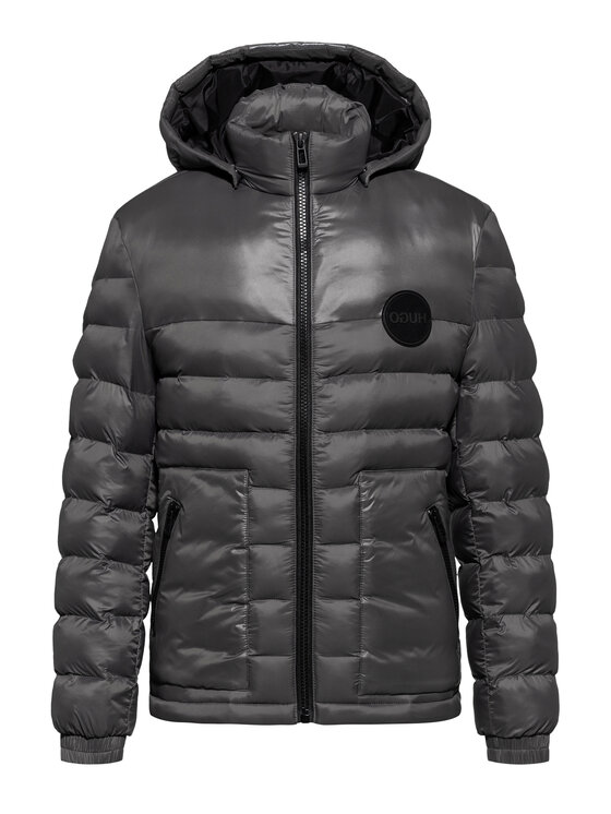 HUGO Kurtka zimowa Balin2041 50434403 Szary Regular Fit