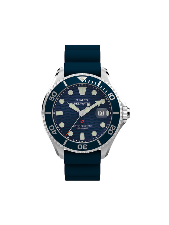 Timex Timex Hodinky Deepwater Meridian TW2W81500 Stříbrná